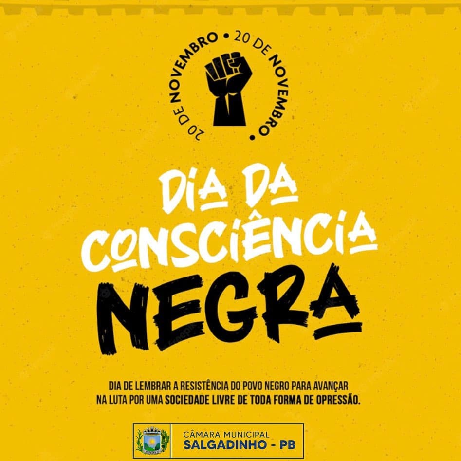 20 DE NOVEMBRO - DIA DA CONSCIÊNCIA NEGRA