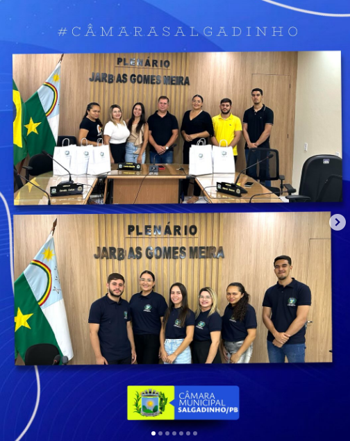 Câmara Municipal de Salgadinho entrega novos fardamentos aos servidores, valorizando equipe e organização