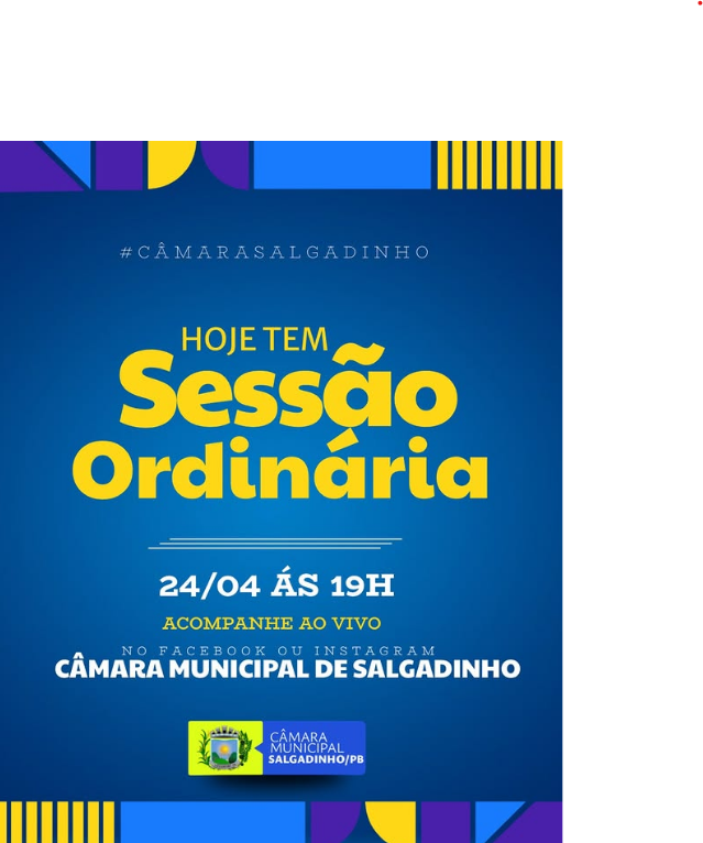 Hoje tem sessão!