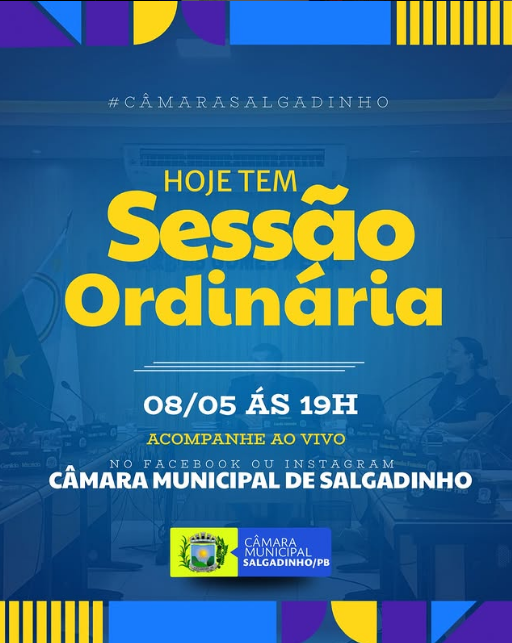 Hoje tem sessão!