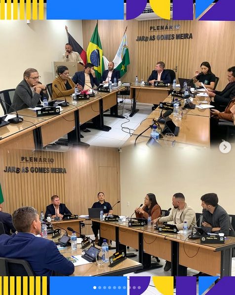 Câmara Municipal realiza sessão ordinária com debates, visita estudantil e comemoração