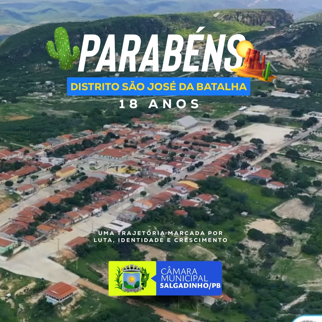 Distrito São José da Batalha celebra 18 anos de história e progresso