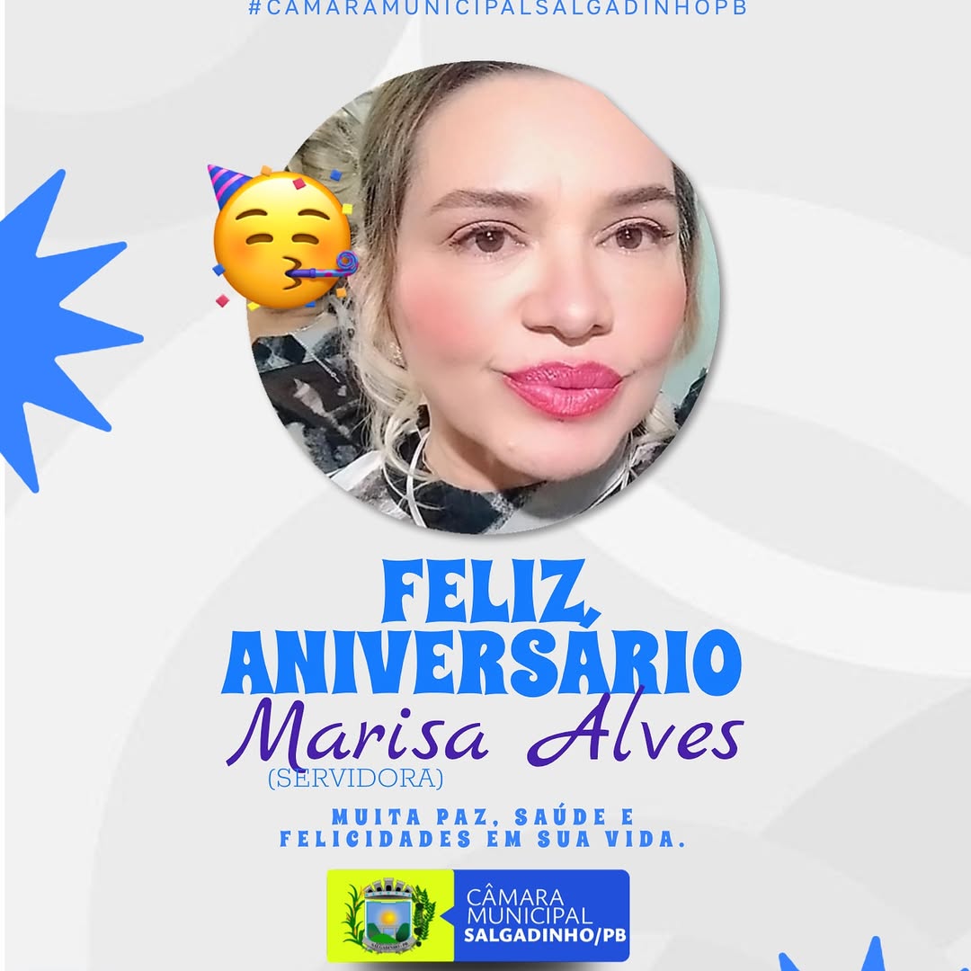 Câmara Municipal Homenageia Servidora Marisa Alver em Seu Aniversário
