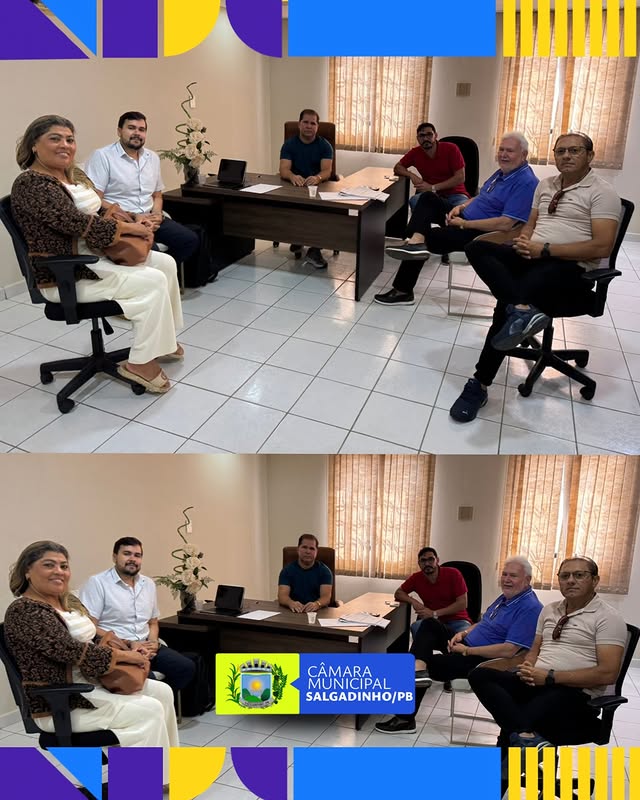 Presidente da Câmara de Salgadinho reúne-se com equipe contábil e parlamentares